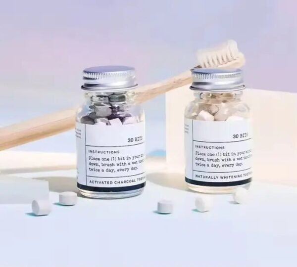 1.jpg Label Travel Toothpaste Tabs Chewable