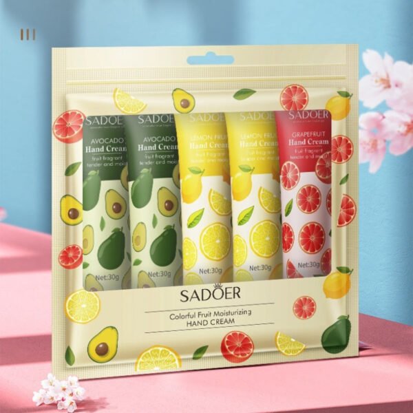 Colorful Fruit Hand Cream Suit