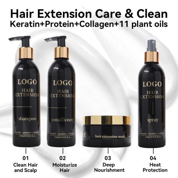 Vegan Hair Extension Care Shampoo